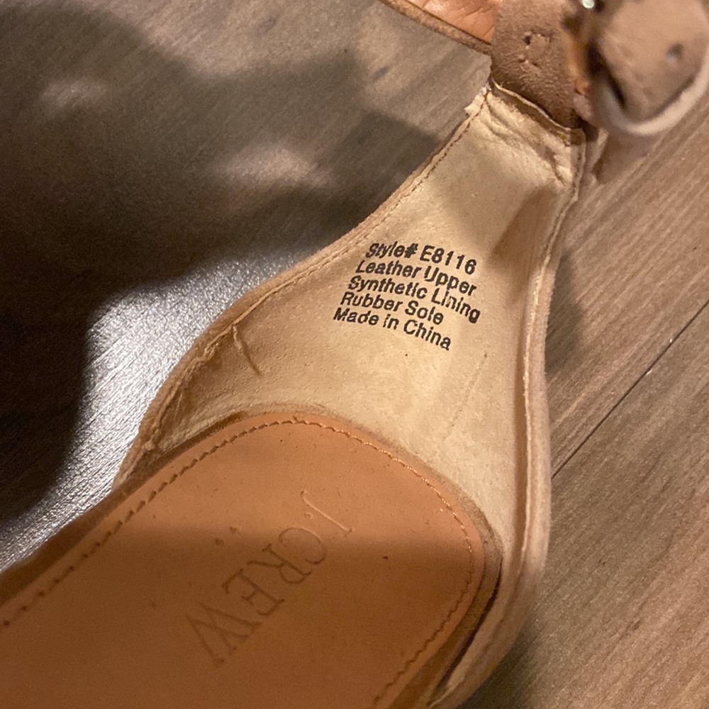 Worn Once. J Crew Sandals View 2